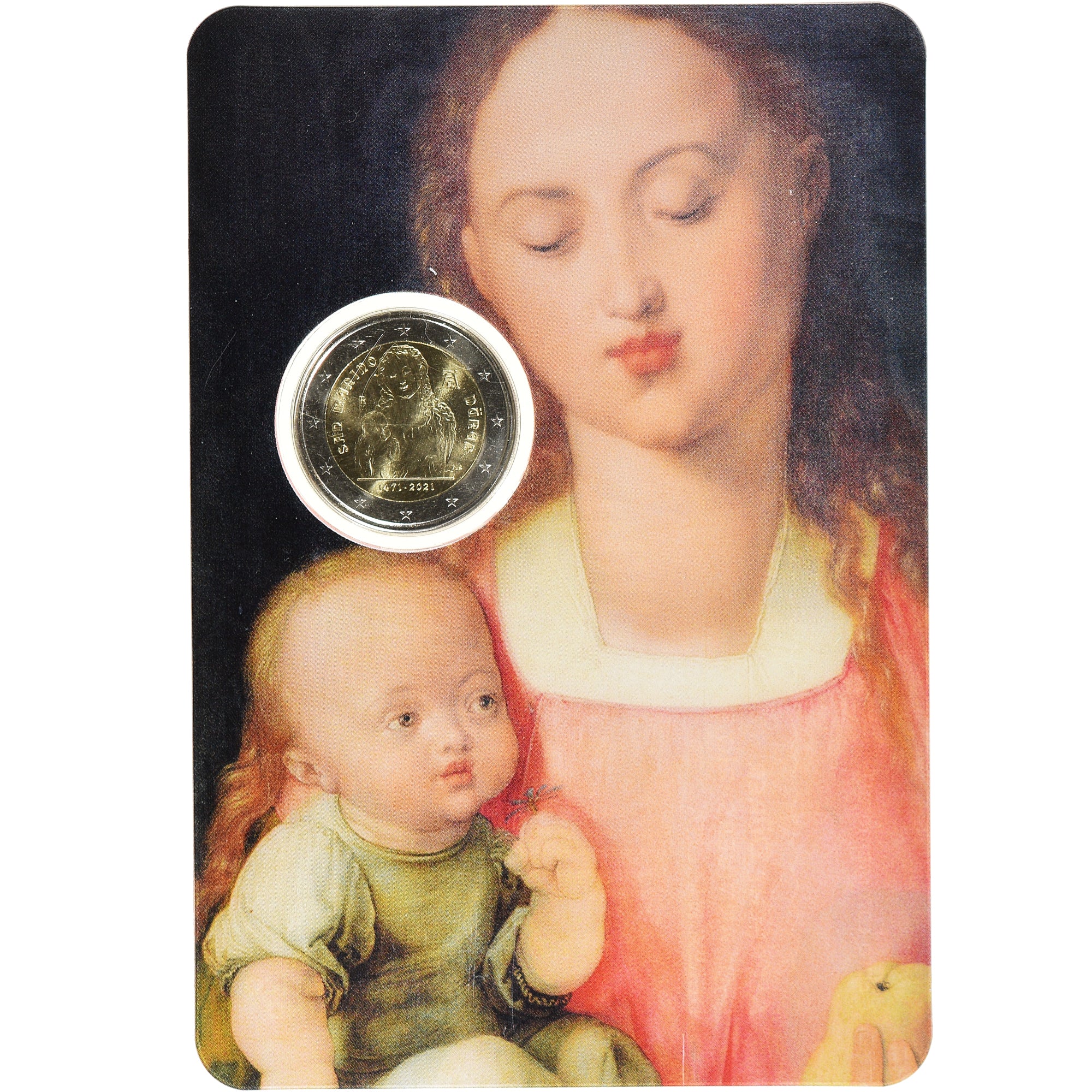 San Marino, 2 Euro, 500th anniversary of Albrecht Dürer's birth, 2021, FDC