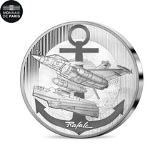 France, 10 Euro, 2022, RAFALE - BE, MS(65-70), Silver