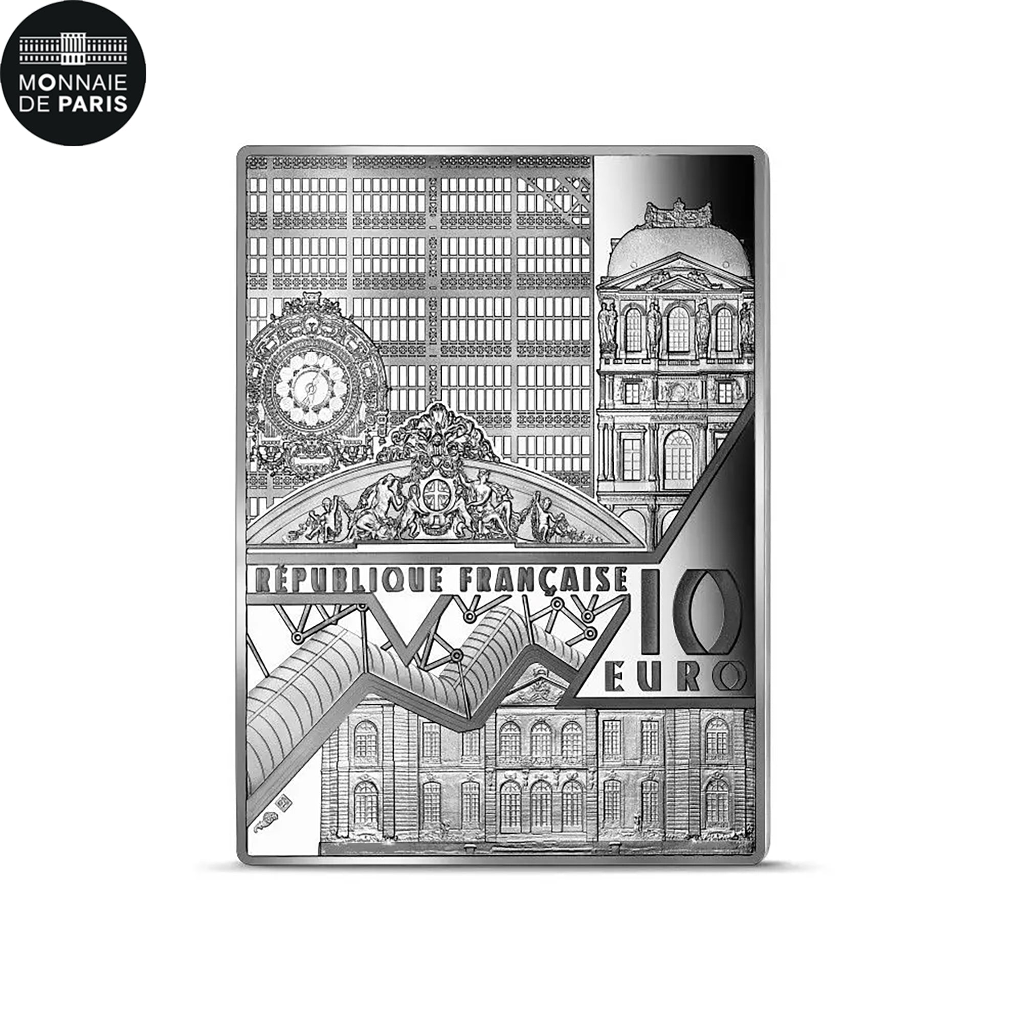 Francia, 10 Euro, 2022, LE BASSIN AUX NYMPHEAS - HARMONIE VERTE - MONET - BE