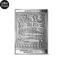 France, 10 Euro, 2022, LE BASSIN AUX NYMPHEAS - HARMONIE VERTE - MONET - BE