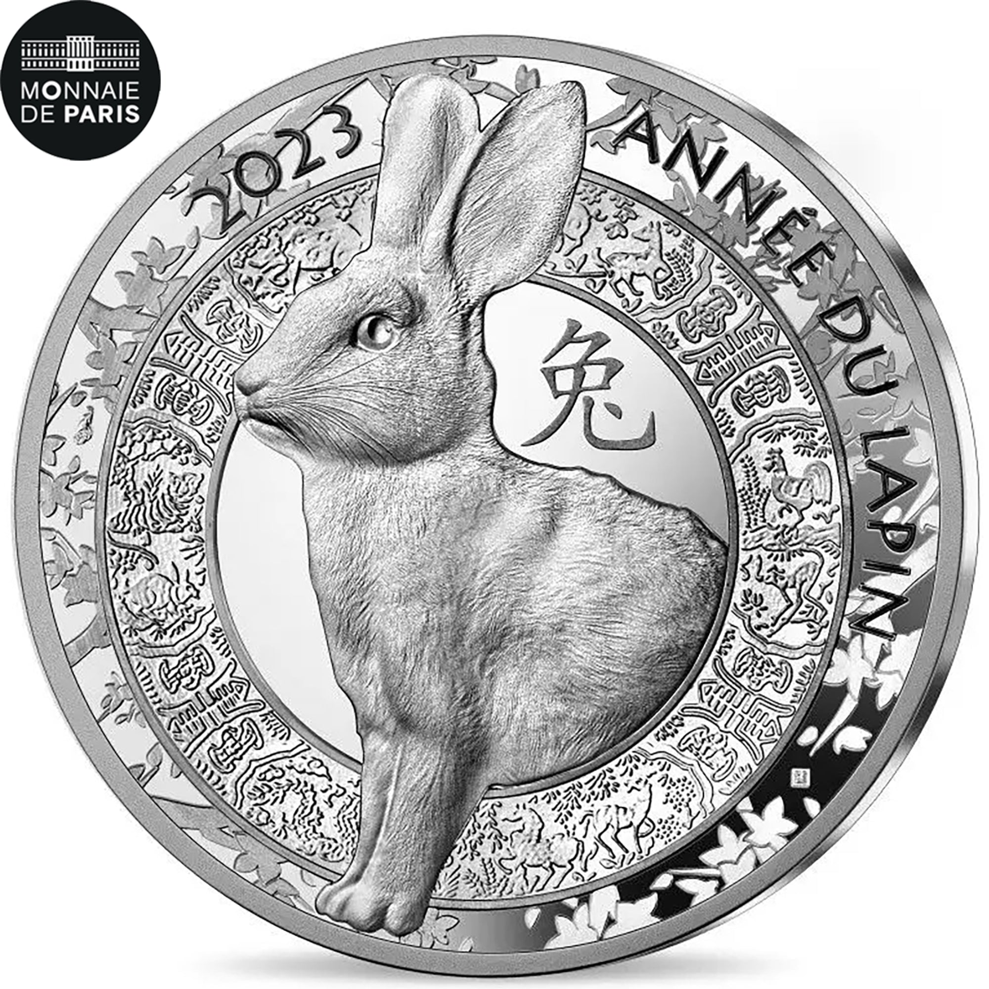 France, 10 Euro, Calendrier Chinois, 2023, Monnaie de Paris, Année du Lapin