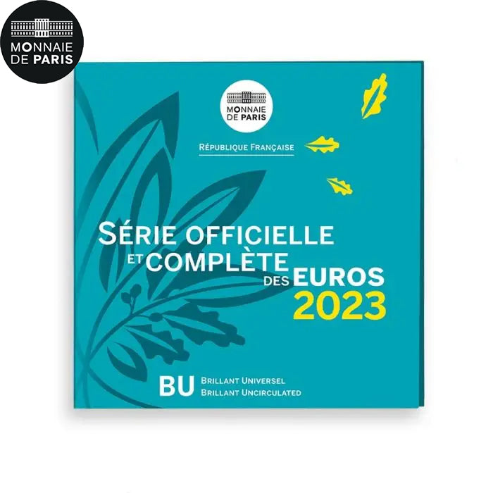 Frankreich, Monnaie de Paris, Set, 2023, Paris, BU, STGL