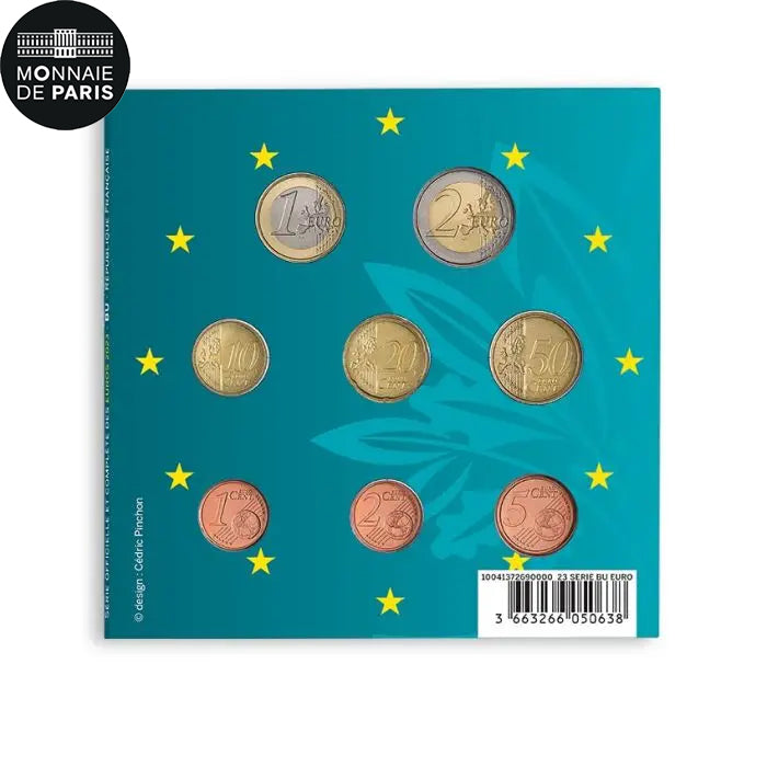 Frankreich, Monnaie de Paris, Set, 2023, Paris, BU, STGL