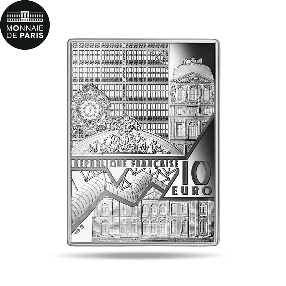 Frankreich, 10 Euro, 2023, DELACROIX - LIBERTÉ GUIDANT LE PEUPLE, STGL, Silber