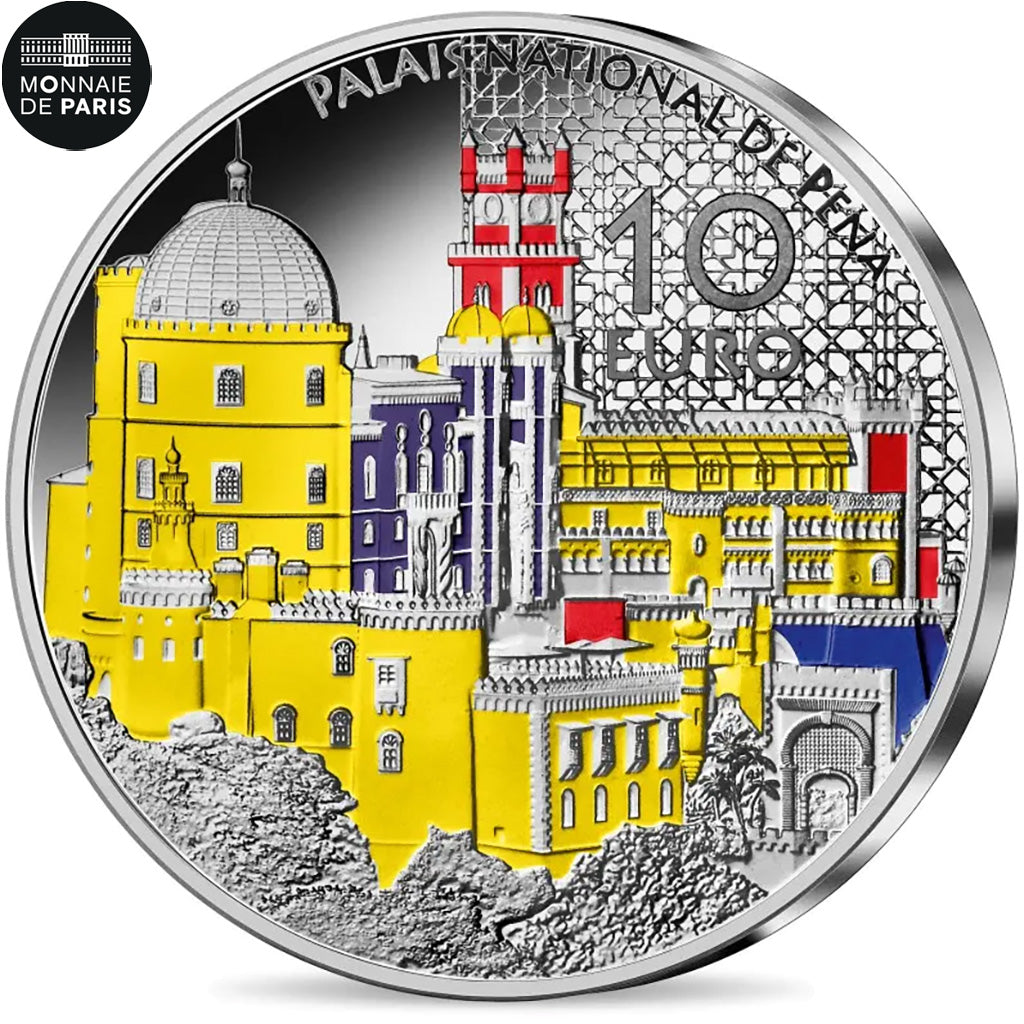 France, Monnaie de Paris, 10 Euro, 2023, Unesco - National palace of sintra