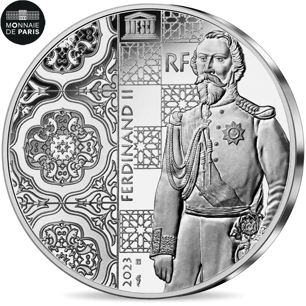 France, Monnaie de Paris, 10 Euro, 2023, Unesco - National palace of sintra