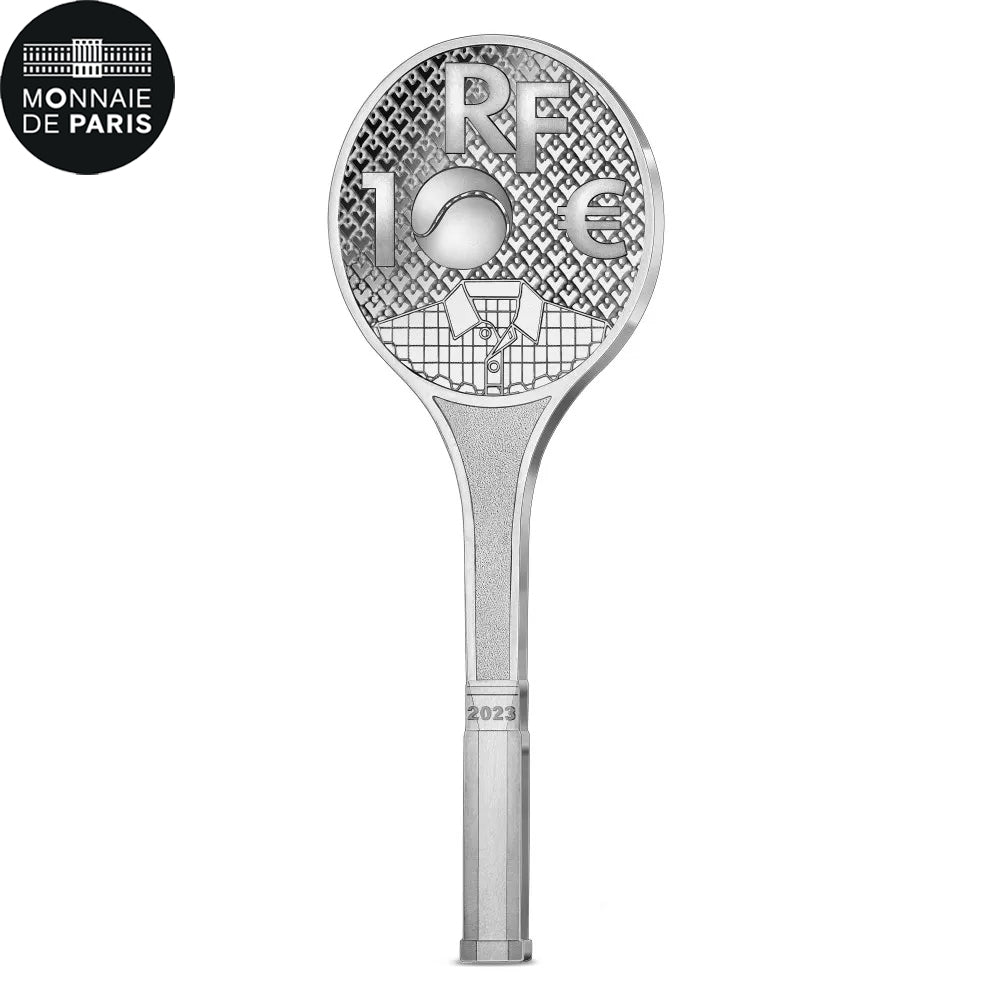 France, Monnaie de Paris, 10 Euro, 2023, French Excellence - Lacoste, MS(65-70)