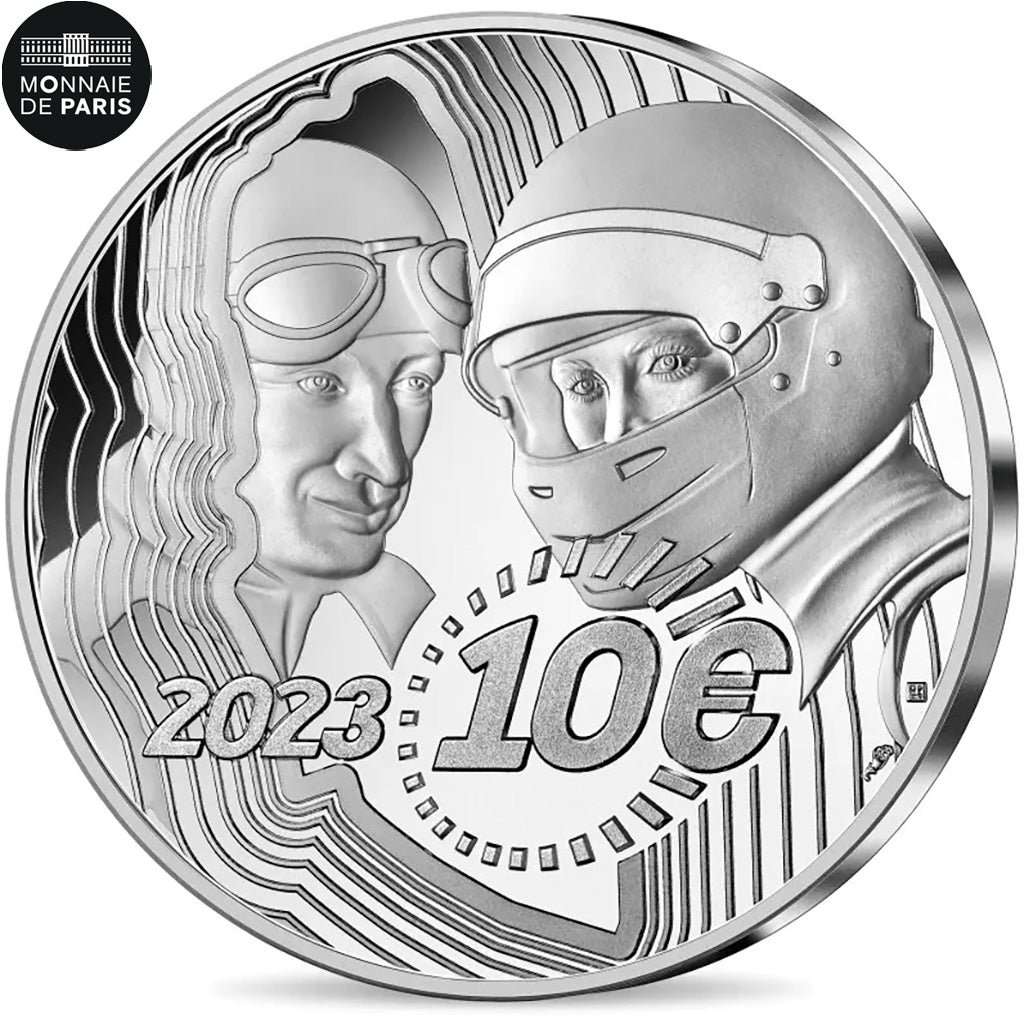 Francia, Monnaie de Paris, 10 Euro, 2023, Le Mans 24H - Centenary, FDC, Argento