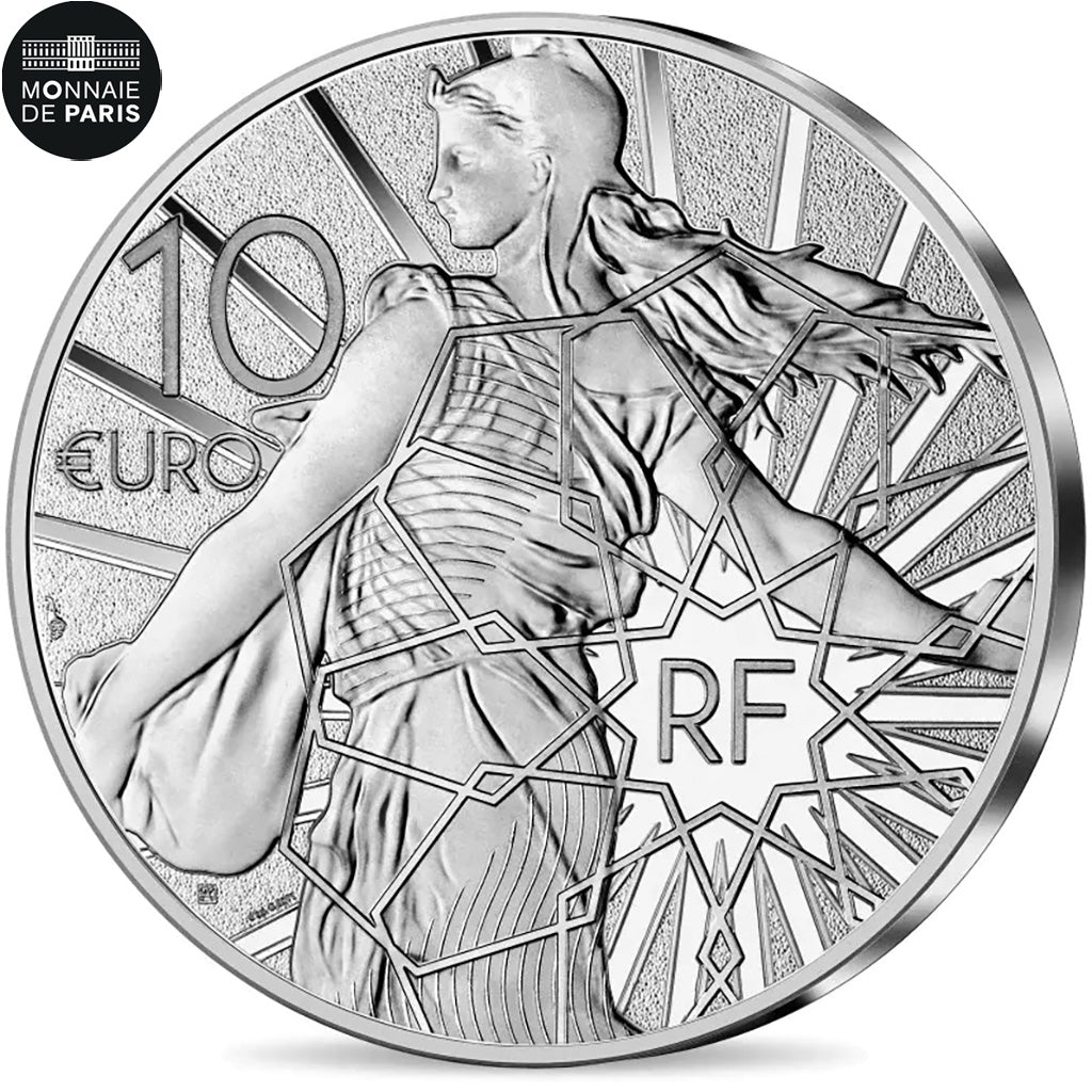 France, Monnaie de Paris, 10 Euro, 2023, The Sower - King Midas, MS(65-70)