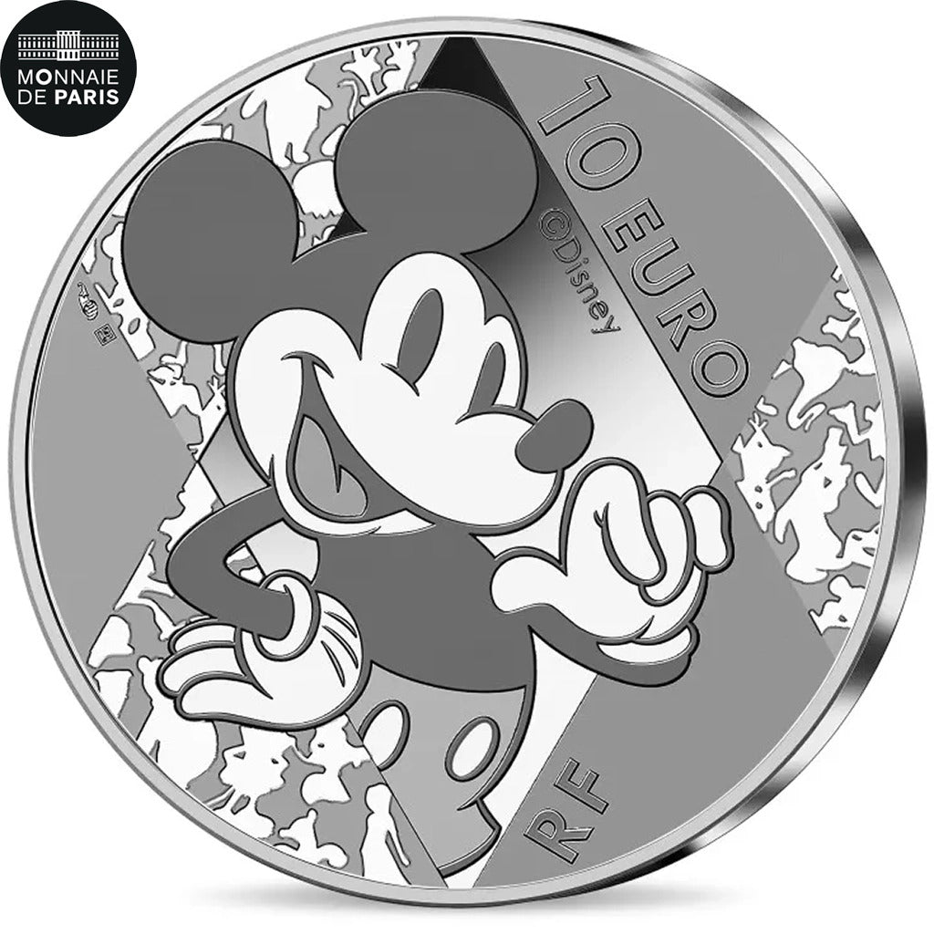 Francja, 10 Euro, Monnaie de Paris, Disney - 100th Birthday - Colorized, 2023
