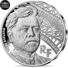 France, 10 Euro, Gustave Eiffel - Centenary of his Death, 2023, Silver