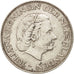 Coin, Netherlands, Juliana, 2-1/2 Gulden, 1962, EF(40-45), Silver, KM:185