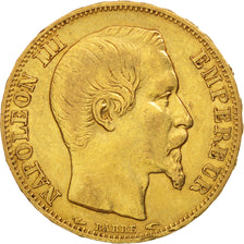 France, Napoléon III, 20 Francs, 1853, Paris, Or, KM:781.1