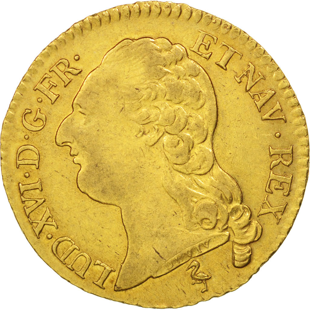 France, Louis XVI, Louis d'or à la tête nue, 1786, Paris, KM:591.1