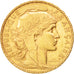 France, Marianne, 20 Francs, 1902, Gold, KM:847