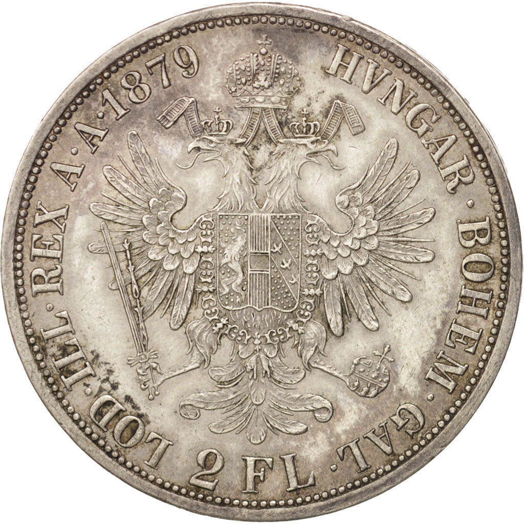 Austria, Franz Joseph I, 2 Florin, 1879, Vienne, Silver, KM:2233