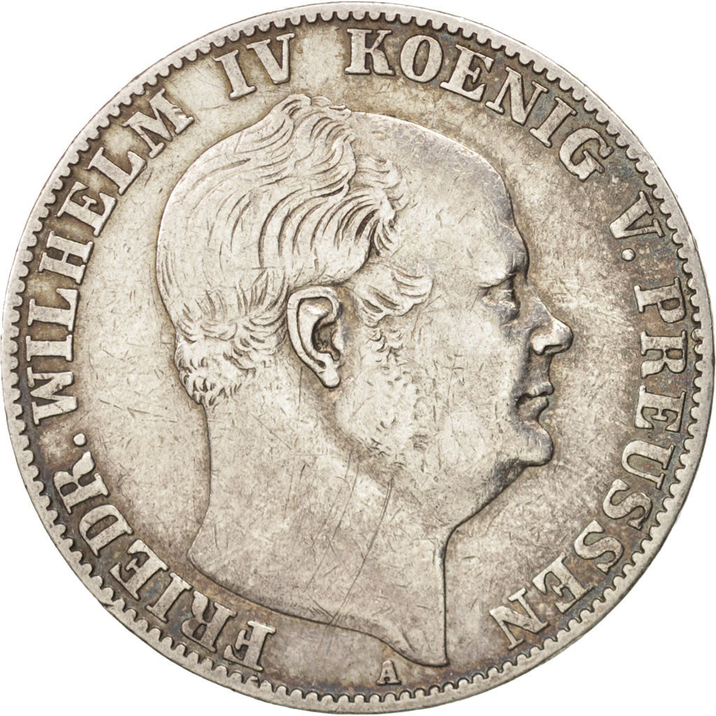 German States, PRUSSIA, Friedrich Wilhelm IV, Thaler, 1859, Berlin, KM:471