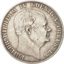 German States, PRUSSIA, Friedrich Wilhelm IV, Thaler, 1859, Berlin, KM:471