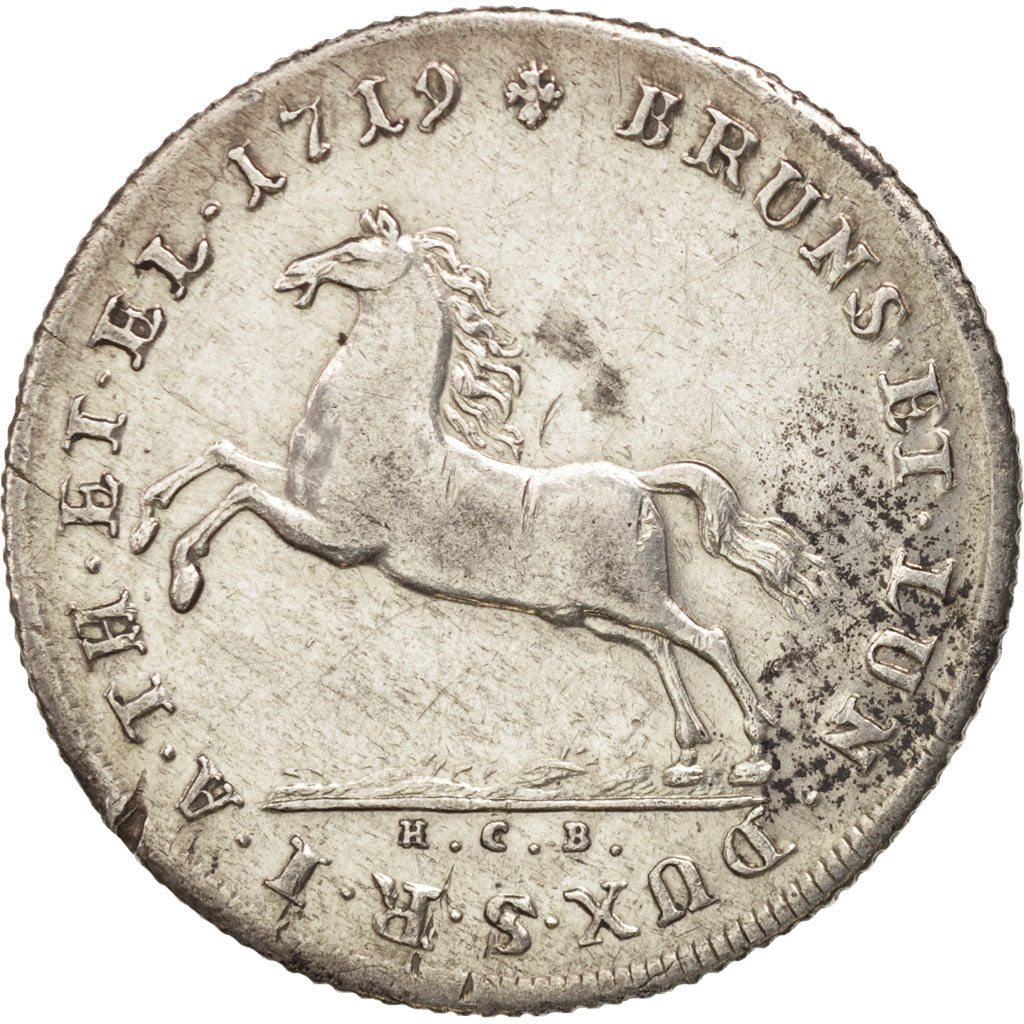 Coin, German States, BRUNSWICK-LUNEBURG-CALENBERG-HANNOVER, George Ludwig, 2/3