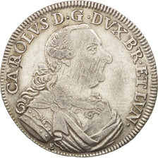 Monnaie, Etats allemands, BRUNSWICK-WOLFENBUTTEL, Karl I, 2/3 Thaler, 1764, TTB