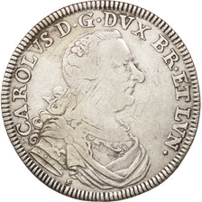 Stati tedeschi, BRUNSWICK-WOLFENBUTTEL, Karl I, 2/3 Thaler, 1764, MB+, Argent...