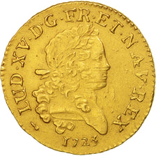 Moneta, Francia, Louis XV, Louis d'or Mirliton, palmes courtes, Louis d'Or