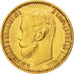 Russia, Nicholas II, 5 Roubles, 1898, St. Petersburg, Gold, KM:62