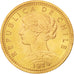Chile, 20 Pesos, 1976, Gold, KM:188