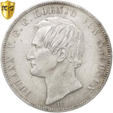 German States, SAXONY-ALBERTINE, Thaler, 1869-B, PCGS MS63, KM:1214