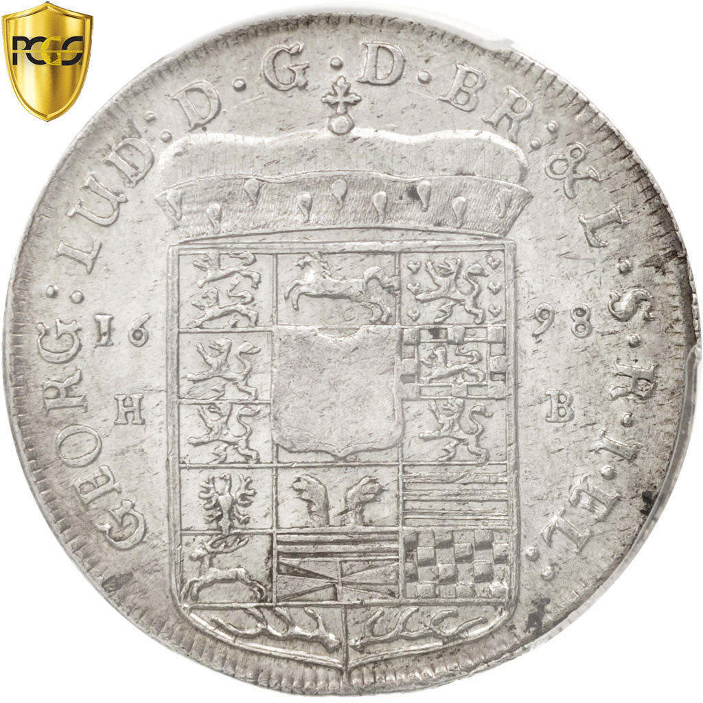 Coin, German States, BRUNSWICK-LUNEBURG-CALENBERG-HANNOVER, George Ludwig, 2/3