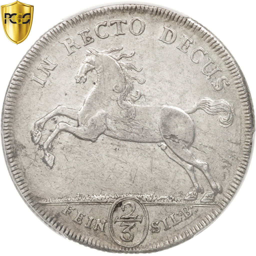 Coin, German States, BRUNSWICK-LUNEBURG-CALENBERG-HANNOVER, George Ludwig, 2/3