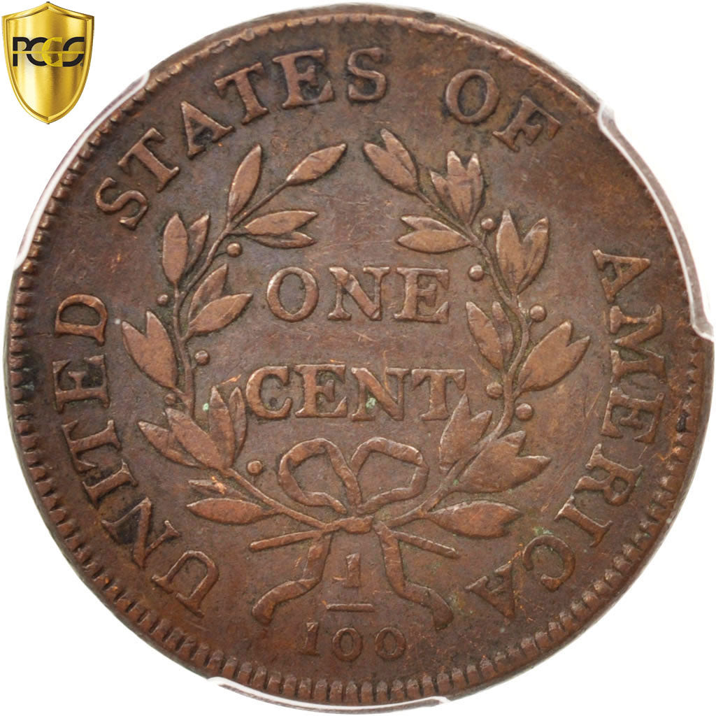 Coin, United States, Draped Bust Cent, Cent, 1803, U.S. Mint, Philadelphia