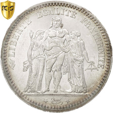 France, Hercule, 5 Francs, 1873 A, Paris, PCGS MS63, KM:820.1