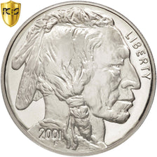 Stati Uniti, Dollar, 2001, U.S. Mint, Philadelphia, PCGS, PR69DCAM, FDC, Arge...