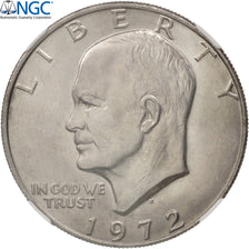 United States, Eisenhower Dollar, 1972-D, NGC MS66, KM:203