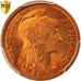 France, Dupuis, Centime, 1919, Paris, PCGS MS66RD, KM:840