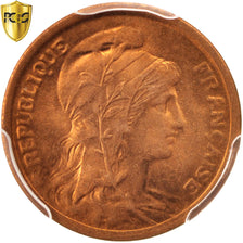 France, Dupuis, Centime, 1919, Paris, PCGS MS67RD, KM:840