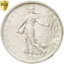 France, Semeuse, 5 Francs, 1960, Silver, PCGS MS63, KM:926