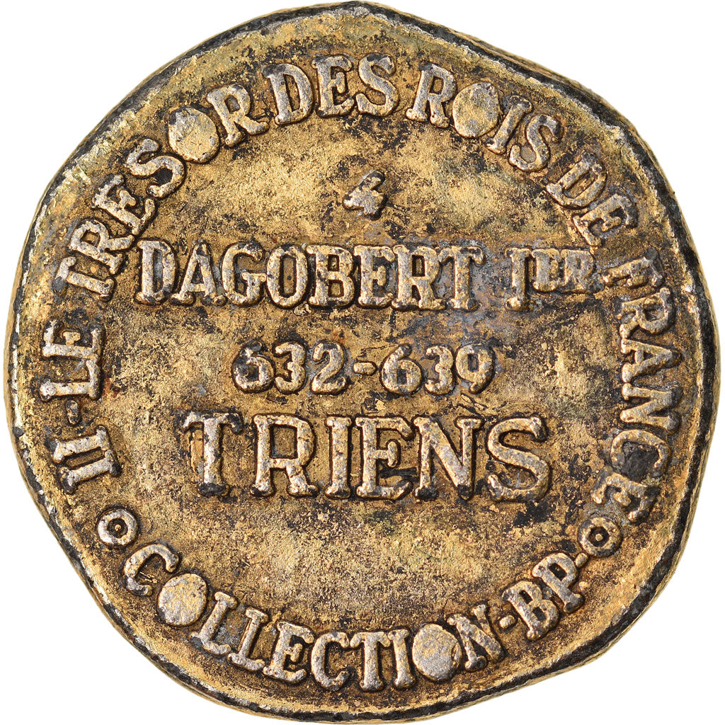 France, Token, Collection BP, Triens Dagobert Ier, History, AU(50-53)