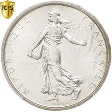 Coin, France, Semeuse, 5 Francs, 1961, Paris, PCGS, MS64, MS(64), Silver