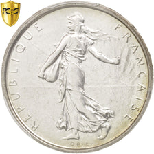 France, Semeuse, 5 Francs, 1961, Silver, PCGS MS65, KM:926