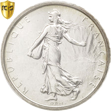 France, Semeuse, 5 Francs, 1961, Silver, PCGS MS66, KM:926