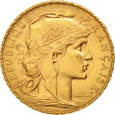 Francia, Marianne, 20 Francs, 1914, Paris, SPL-, Oro, KM:857, Gadoury:1064a