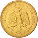 Mexico, 2 Pesos, 1945, Mexico City, Gold, KM:461