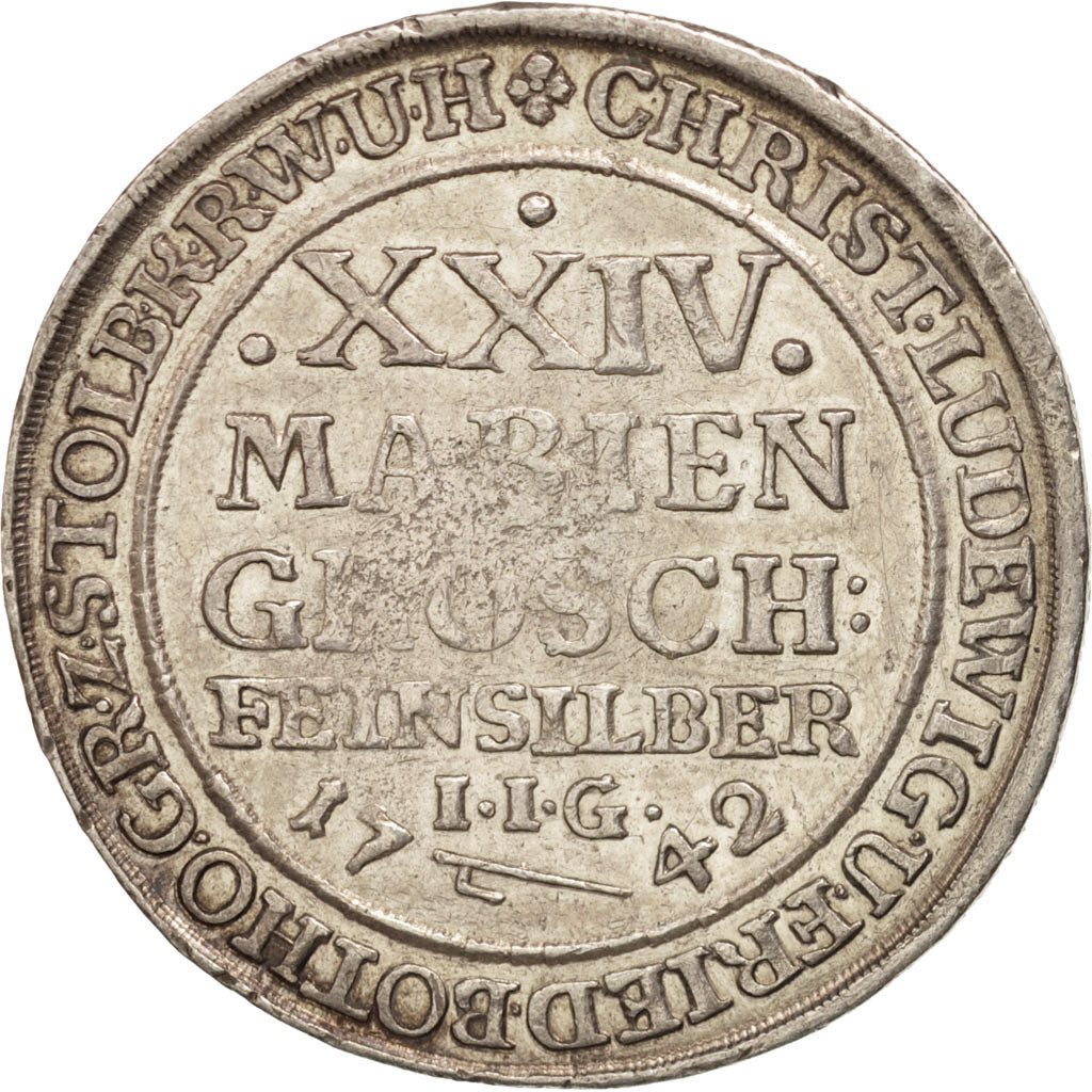 Moneta, Stati tedeschi, STOLBERG-STOLBERG, Christof Ludwig II and Friedrich