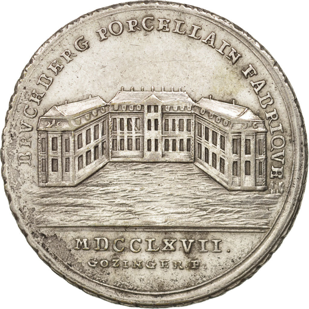 German States, ANSBACH, Alexander, 1/2 Thaler, 1767, KM:279