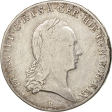 Austrian Netherlands, Franz II, Kronenthaler, 1793, Kremnitz, KM:62.2