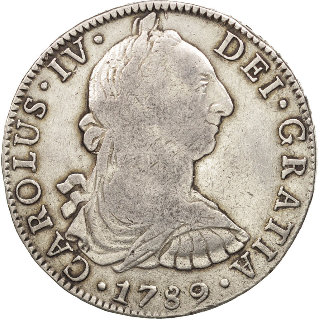 Mexico, Charles IV, 8 Reales, 1789, Mexico City, Silver, KM:107