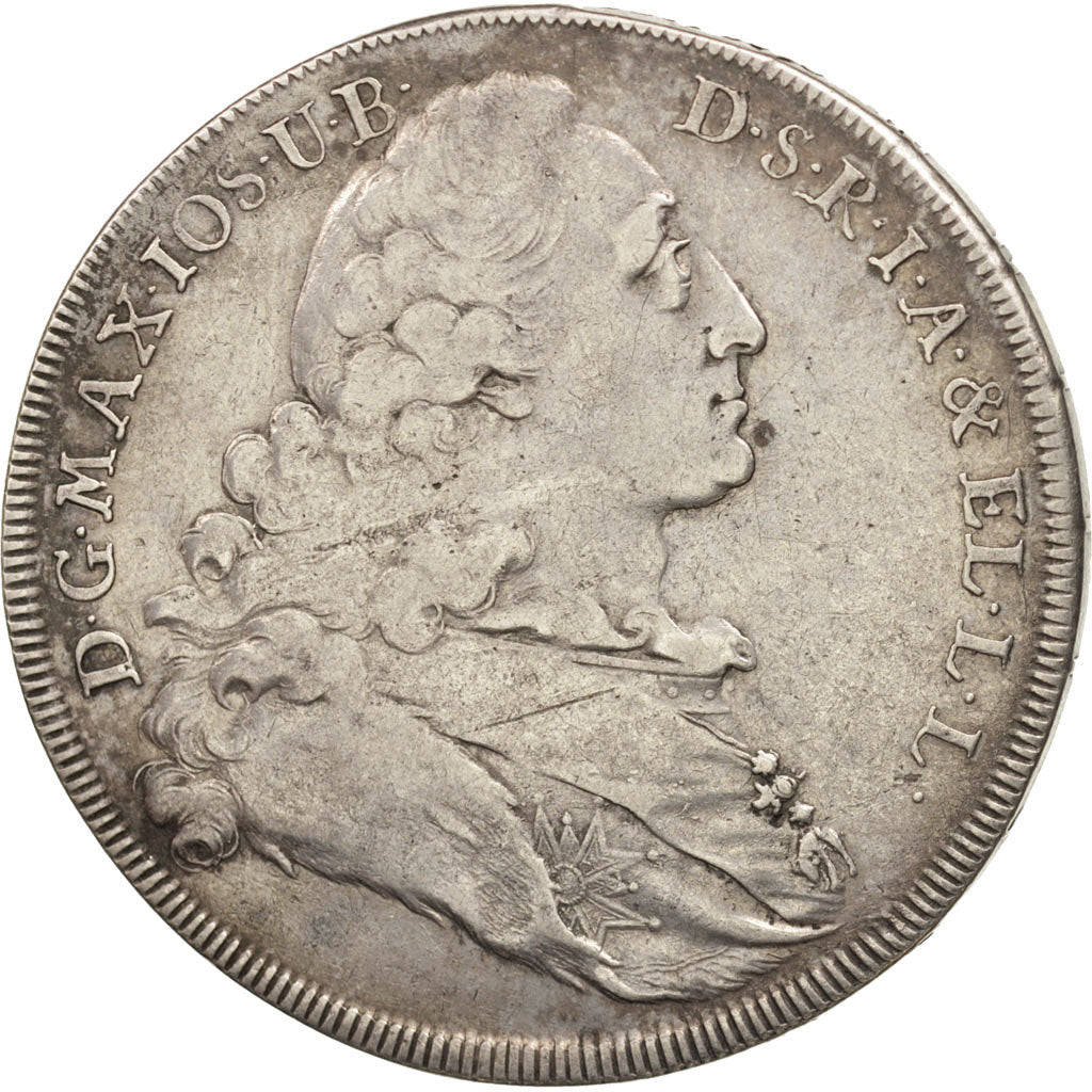 Coin, German States, BAVARIA, Maximilian III, Josef, Thaler, 1770, Munich