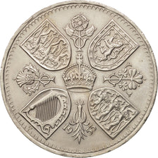 Great Britain, Elizabeth II, Crown, 1953, KM:894